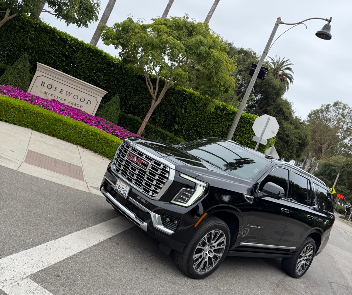 Black 2025 GMC Yukon Denali, detailed and ready